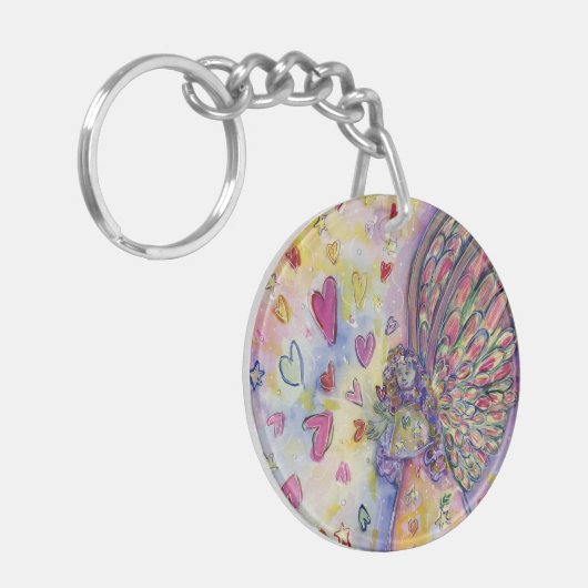 Manifestation von Universe Angel Custom Art Schlüs Schlüsselanhänger (Vorderseite links)