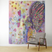 Manifestation von Universe Angel Tapestry Wall Art Wandteppich (Beispiel)