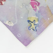 Manifestation von Universum Engel Custom Fleece Bl (Ecke)