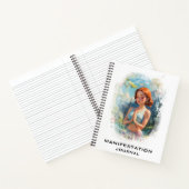 *~* Manifestation Yoga AP85 Manifesting Lady Notizblock (Innenseite)