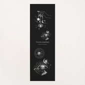 Manifestation Yoga Mat von Oomsuum Relaxation® Yogamatte (Vorderseite)