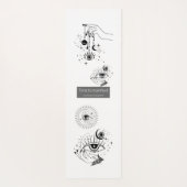 Manifestation Yoga Mat von Oomsuum Relaxation® Yogamatte (Rückseite)