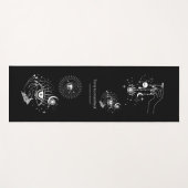 Manifestation Yoga Mat von Oomsuum Relaxation® Yogamatte (Vorderseite (Horizontal))