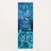 Manifestation Yoga Mat von Oomsuum Relaxation® Yogamatte (Rückseite)