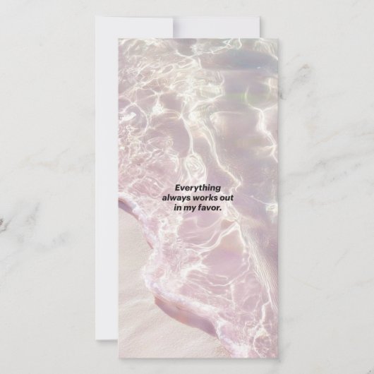 Manifestations-Affirmations-Grafik (Vorderseite)