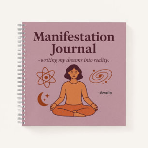 Manifestations-Tagebuch für Träumer Notizblock