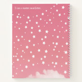 Manifestationsblatt für Ihre positiven Bejahungen Notizblock (Rückseite)