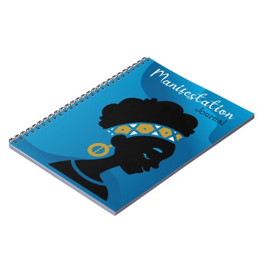 Manifestationsblatt für schwarze Frauen Notizblock (Linke Seite)