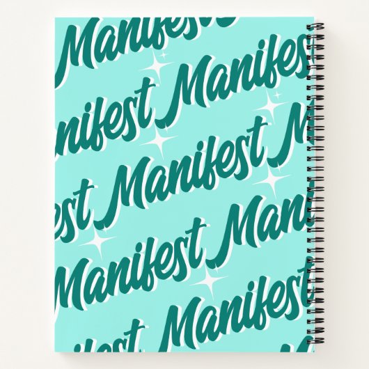 Manifestationsblatt Notizblock (Rückseite)