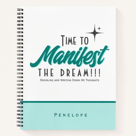 Manifestationsblatt Notizblock (Vorderseite)