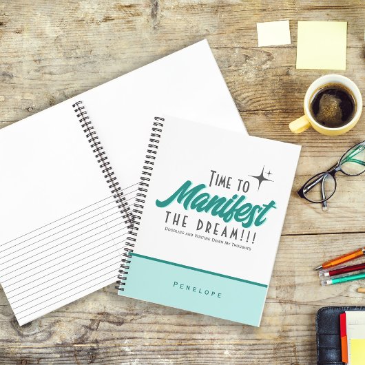 Manifestationsblatt Notizblock