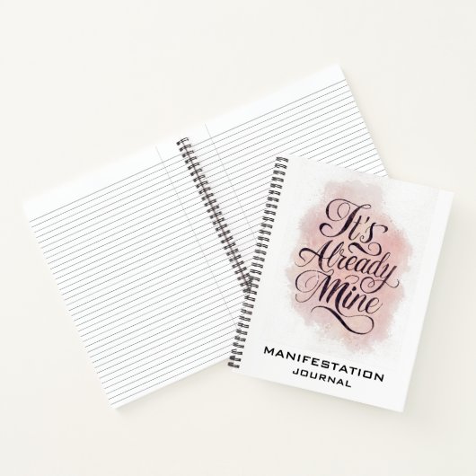 *~* Manifestationsgesetz der Attraktivität AP85 Notizblock (Innenseite)