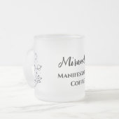 Manifestationskaffee Mattglastasse (Vorderseite Links)