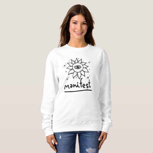 Manifeste Motivierend Information Sweatshirt (Vorne ganz)