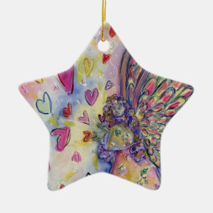 Manifestes Universum Angel Holiday Geschenk Orname Keramik Ornament