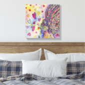 Manifestes Universum Angel Wrapped Canvas Painting Leinwanddruck (Insitu (Schlafzimmer))