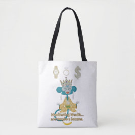 Manifestierender Wohlstands-Affe Zen-Kunst Tasche