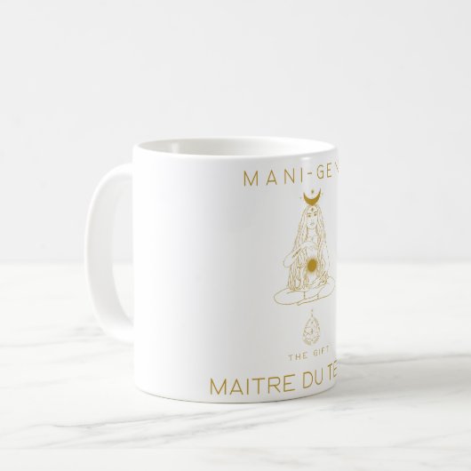 Manifesting Generator Typ Humandesign Kaffeetasse (Vorderseite Links)
