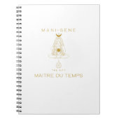 Manifesting Generator Typ Humandesign Notizblock (Vorderseite)