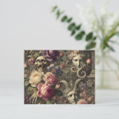 Manifesting Mythos - Gotik Viktorianisch Feiertagspostkarte (Stehend Vorderseite)