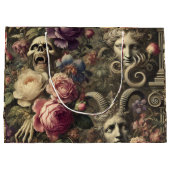 Manifesting Mythos - Gotik Viktorianisch Große Geschenktüte (Rückseite)