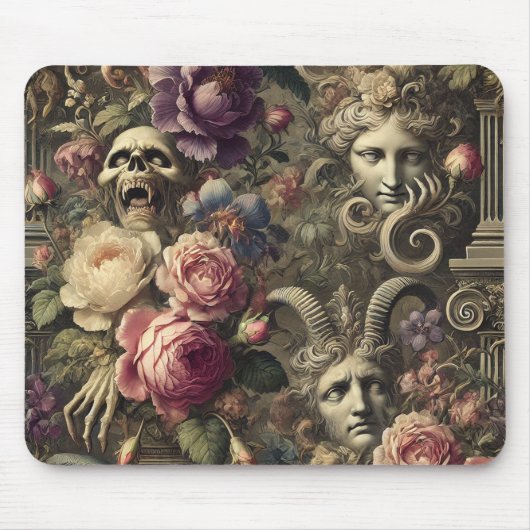 Manifesting Mythos - Gotik Viktorianisch Mousepad (Vorne)