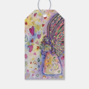 Manifesting Universe Guardian Angel Art Gift Tags Geschenkanhänger