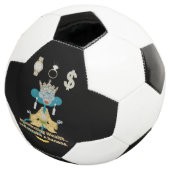 Manifesting Wealth Monkey zen art  Fußball (Dreiviertel)