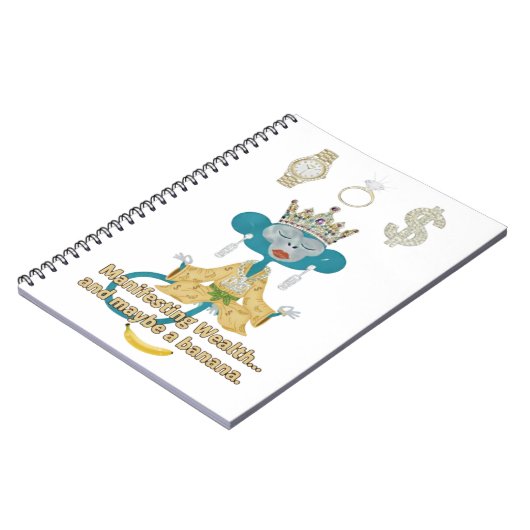 manifesting wealth notizblock (Linke Seite)