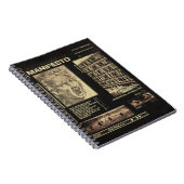 Manifesto - Brutalist Design Notizblock (Rechte Seite)