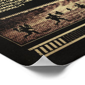 Manifesto - Brutalist Design Poster (Ecke)