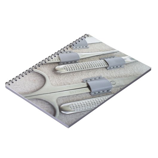 Manikarisches Set Notizblock (Linke Seite)