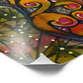 Manikarstglas Fotodruck (Ecke)