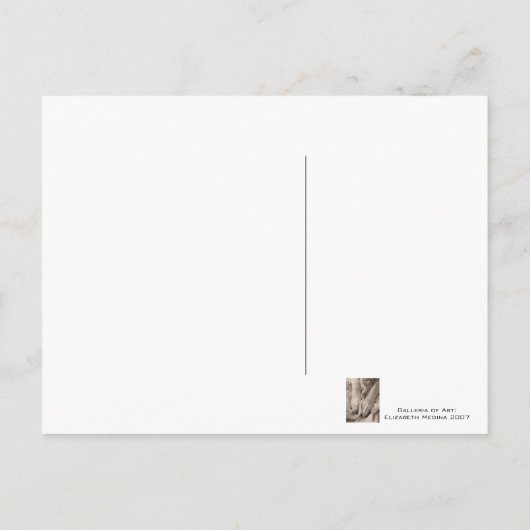 Maniküre Bitte ~ Postkarte (Rückseite)