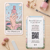 Maniküre-Künstlerin Pink Celestial Visitenkarte
