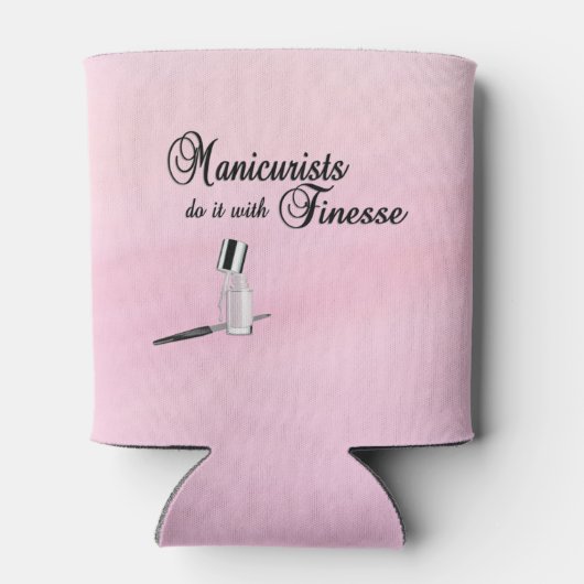 Maniküre machen es mit Finesse Dosenkühler (Rückseite)