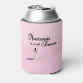 Maniküre machen es mit Finesse Dosenkühler (Kanne Rückseite)