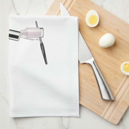 Maniküre machen es mit Finesse Geschirrtuch (Viertel Falte)