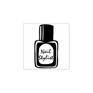 Maniküre Nägel Gummistempel
