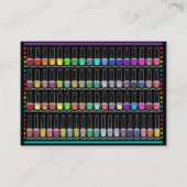 Maniküre Salon - Nageltechniker - Nagelart Visitenkarte (Vorderseite)