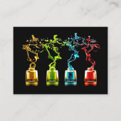 Maniküre Salon - Nageltechniker - Nagelart Visitenkarte (Vorderseite)