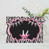 Maniküre u. Pedicure-Wellness-Center-Party danken Dankeskarte (Stehend Vorderseite)