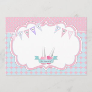 Maniküre u. Pedicure-Wellness-Center-Party danken Dankeskarte