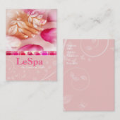 Manikürepedicure-Salon-Techniker-Visitenkarte Visitenkarte (Vorne/Hinten)