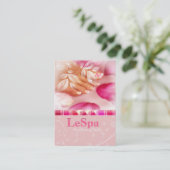 Manikürepedicure-Salon-Techniker-Visitenkarte Visitenkarte (Stehend Vorderseite)