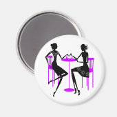 Manikürin Magnet (Vorderseite/Rückseite)