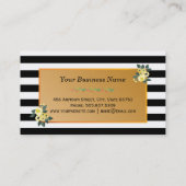 Manikürin Visitenkarte (Rückseite)