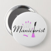 Manikürist Button (Vorne & Hinten)