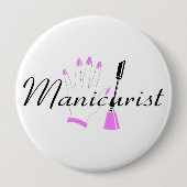 Manikürist Button (Vorderseite)