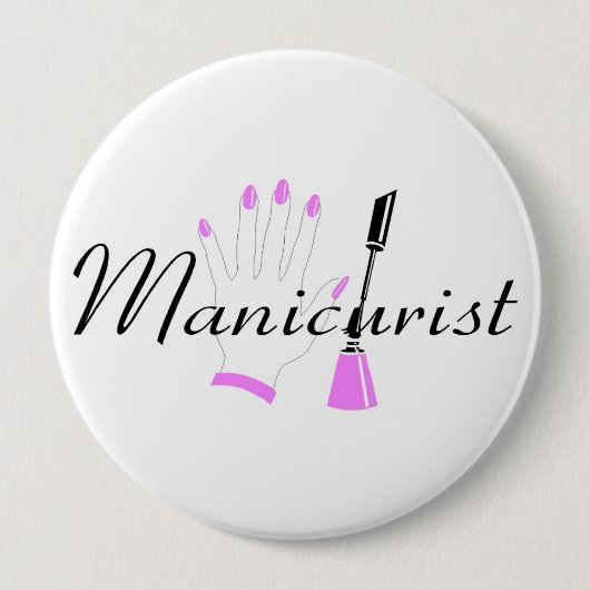 Manikürist Button (Vorderseite)